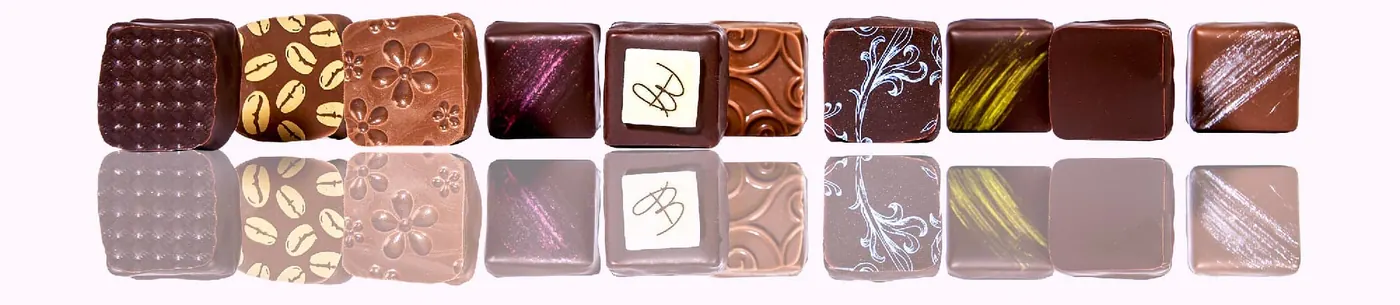Les bonbons carrés