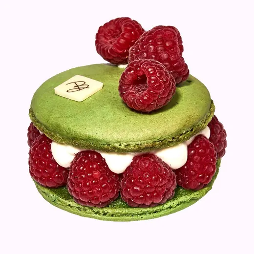 Macaron framboises