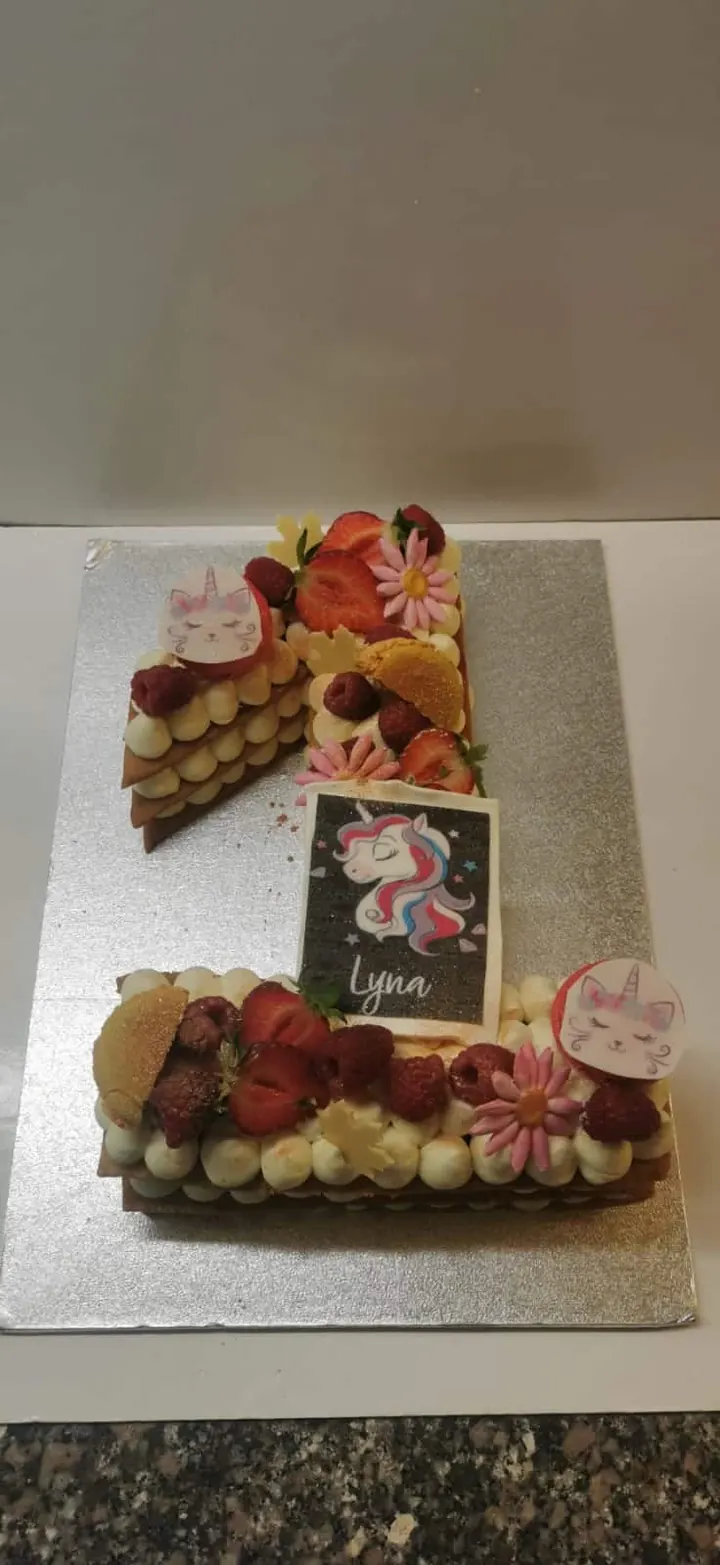 Number cake